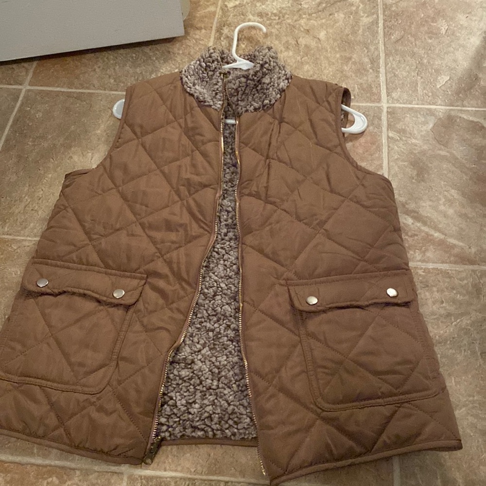 Fuzzy vest